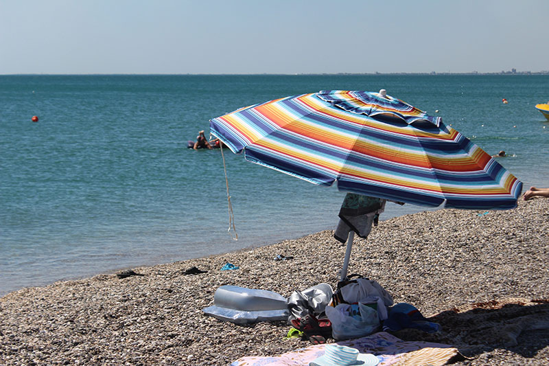 Отдых на Западе Крыма: пляж