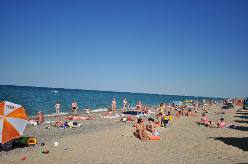 Пляжи на западном побережье Крыма